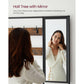 Coat Rack Shoe Bench with Mirror FredCo