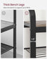 Coat Rack with Shoe Bench FredCo