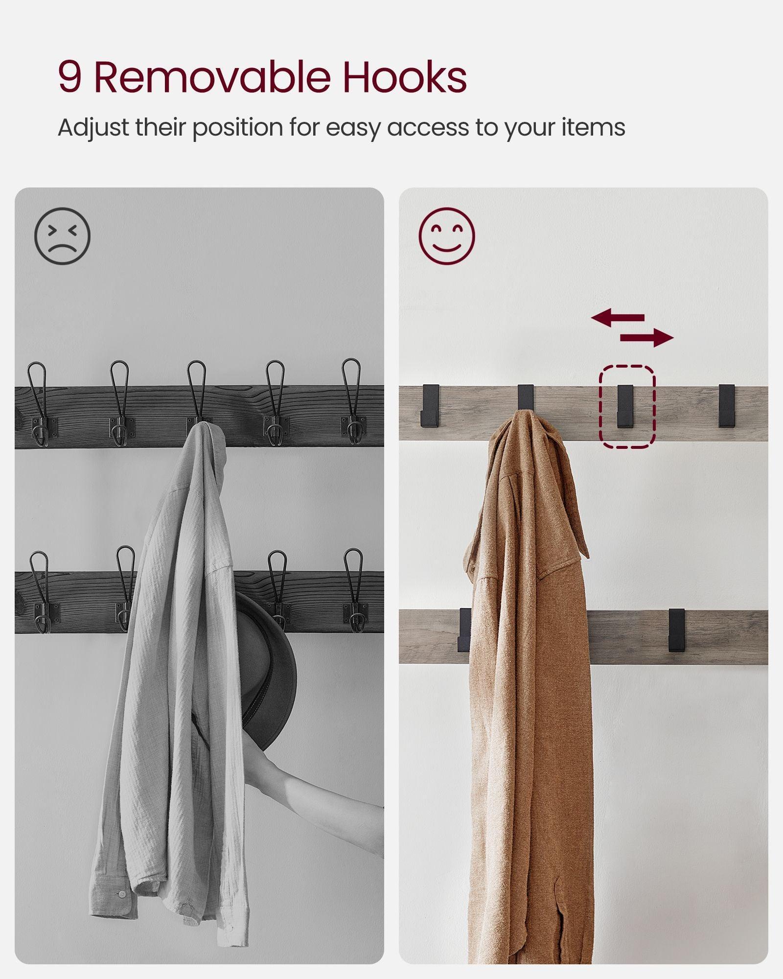 Coat Rack with Shoe Bench FredCo