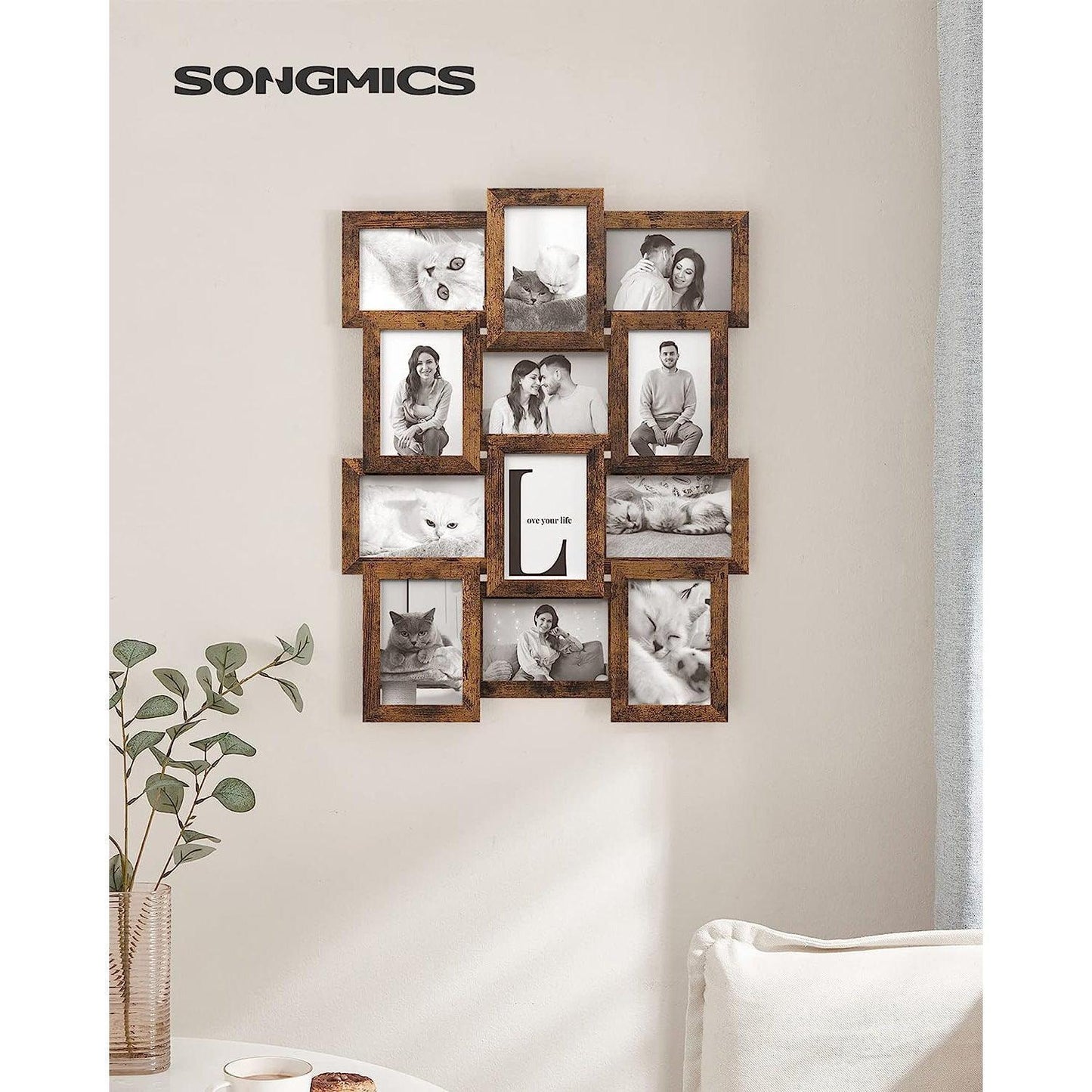 Collage Picture Frames Set of 12 FredCo