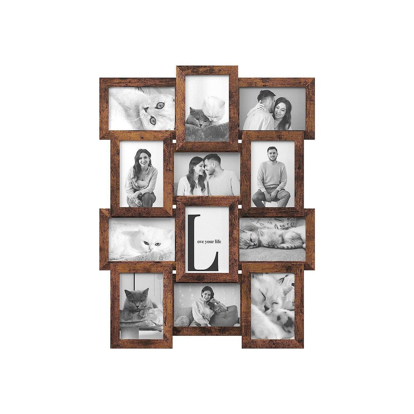 Collage Picture Frames Set of 12 FredCo
