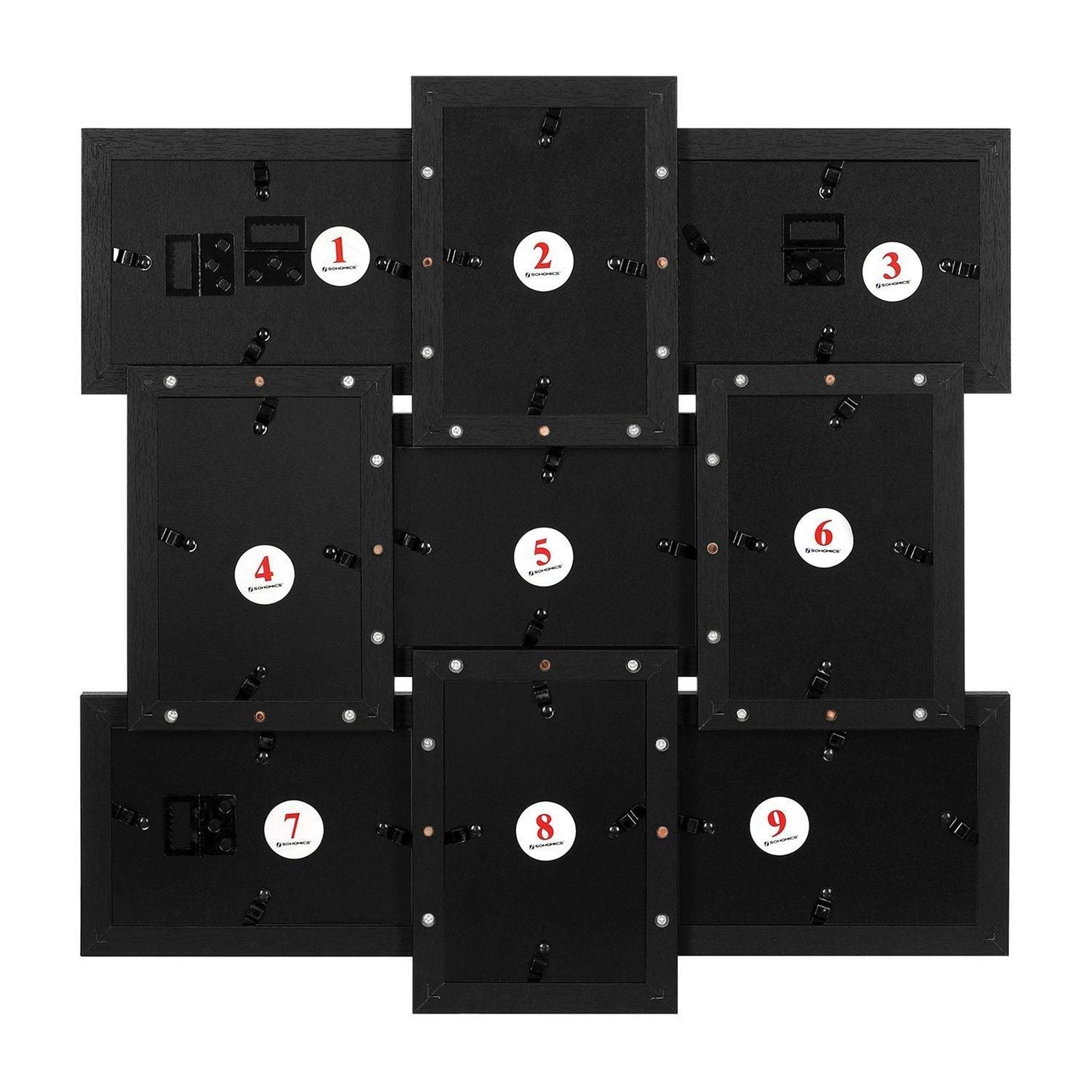 Collage Picture Frames Set of 9 FredCo