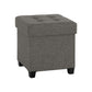 Collapsible Cube Storage Ottoman FredCo