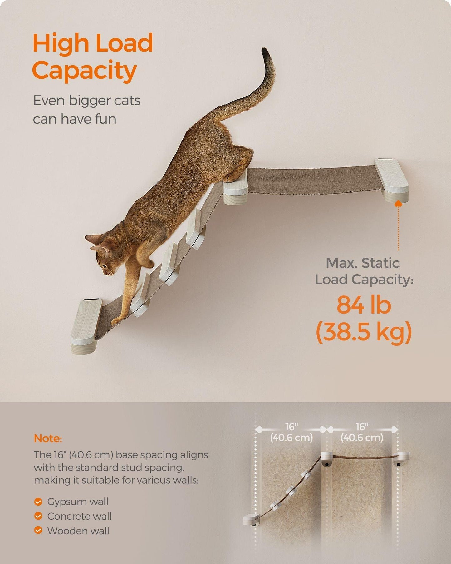 Collection - No.002 Cat Climbing Hammock for Wall FredCo