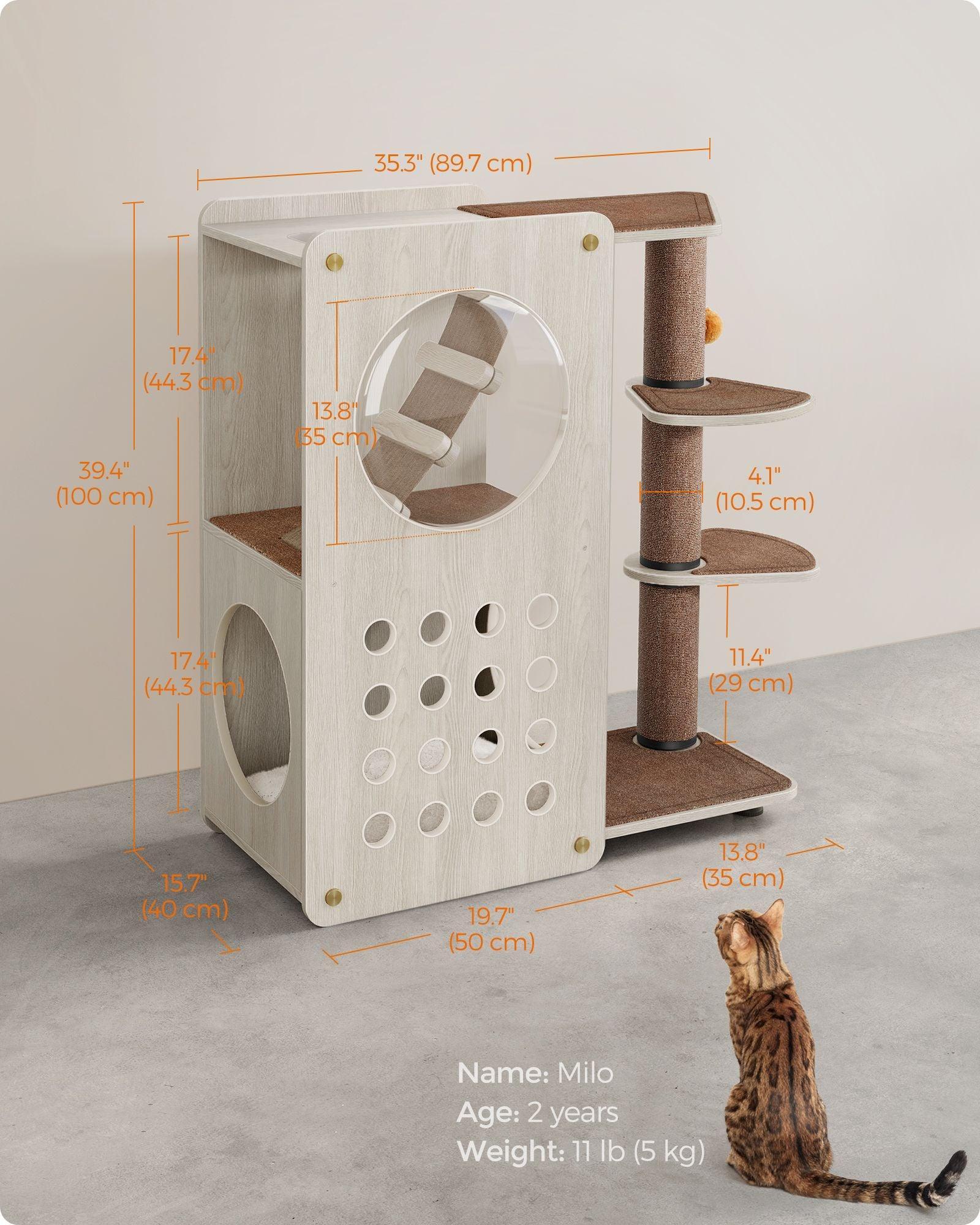 Collection - No.005 Cat Tree with Scratching Post FredCo