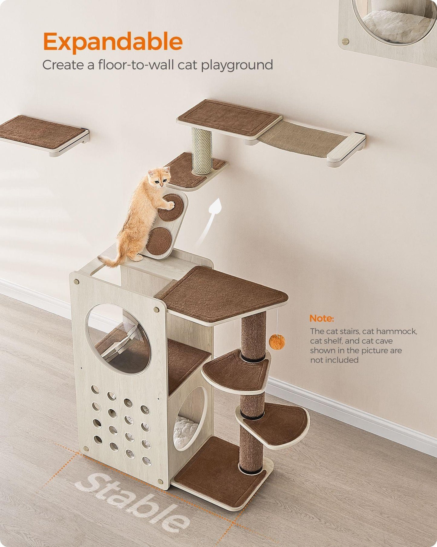 Collection - No.005 Cat Tree with Scratching Post FredCo