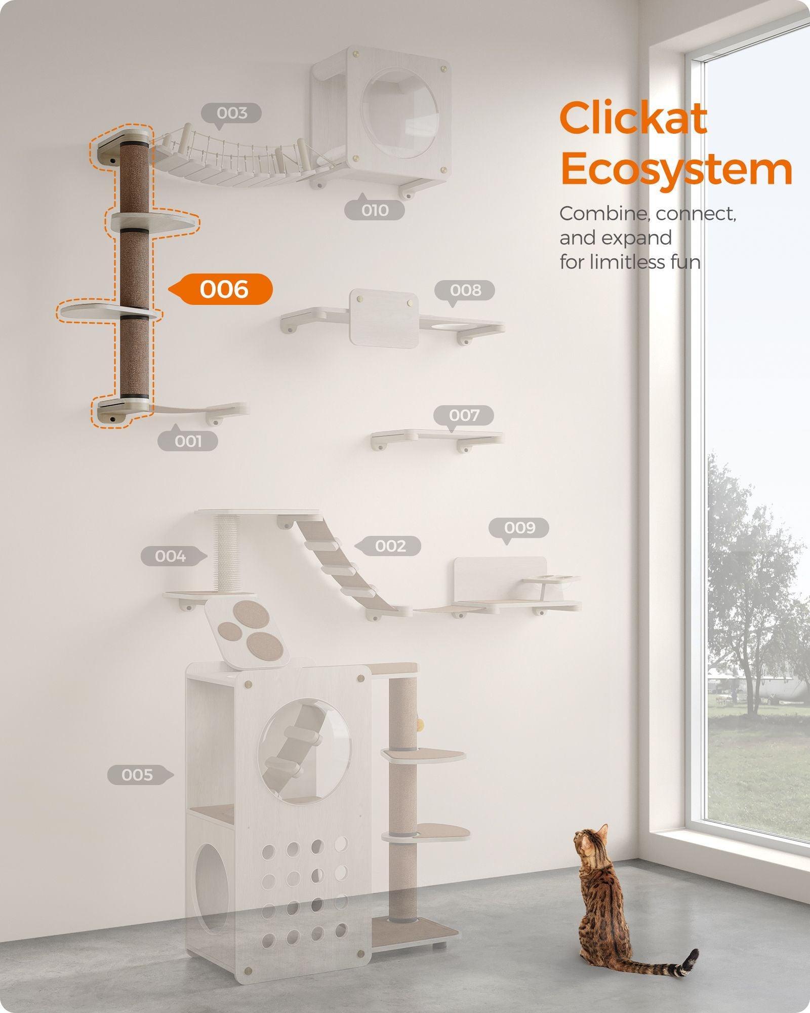 Collection - No.006 Cat Scratching Post for Wall FredCo