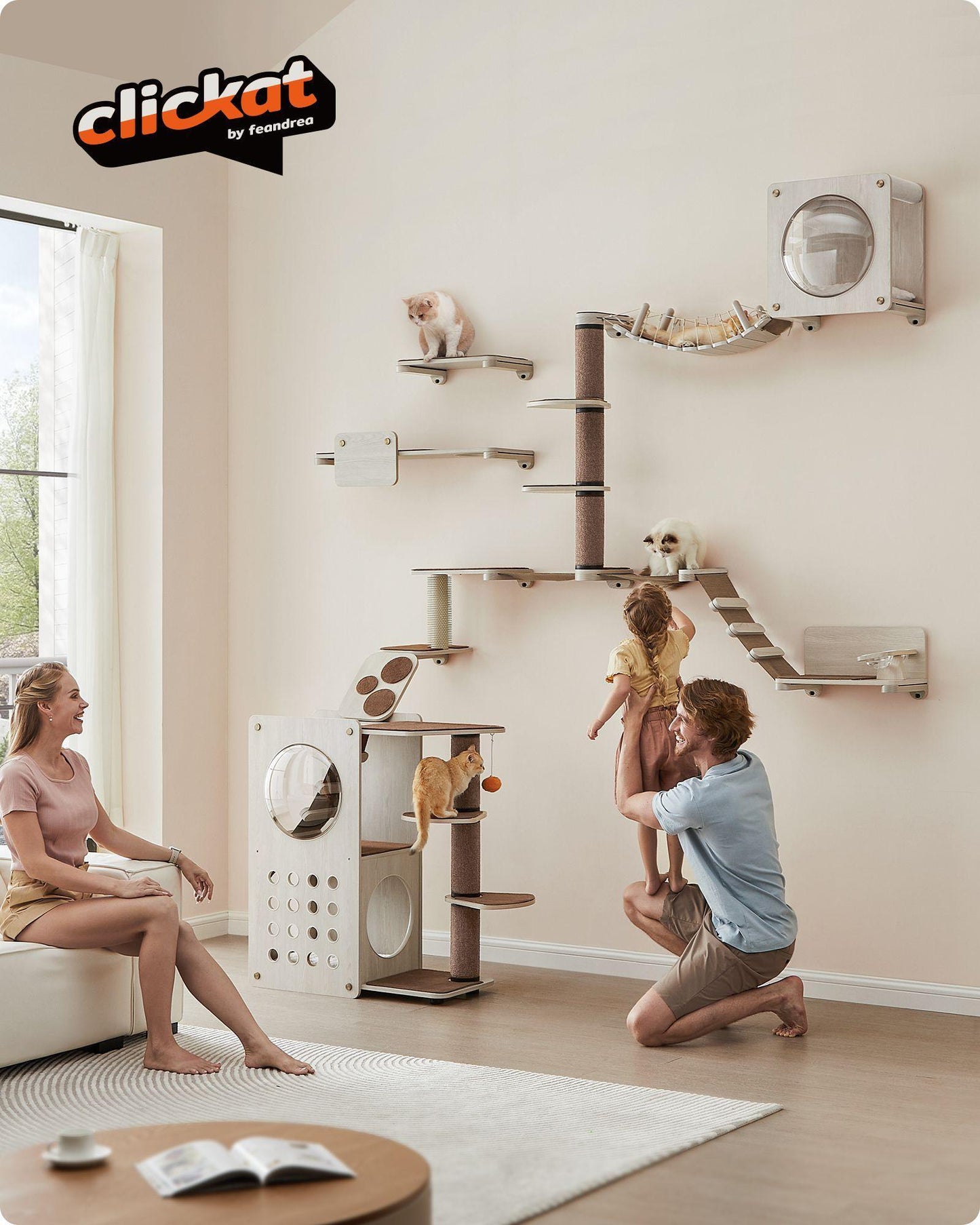 Collection - No.006 Cat Scratching Post for Wall FredCo