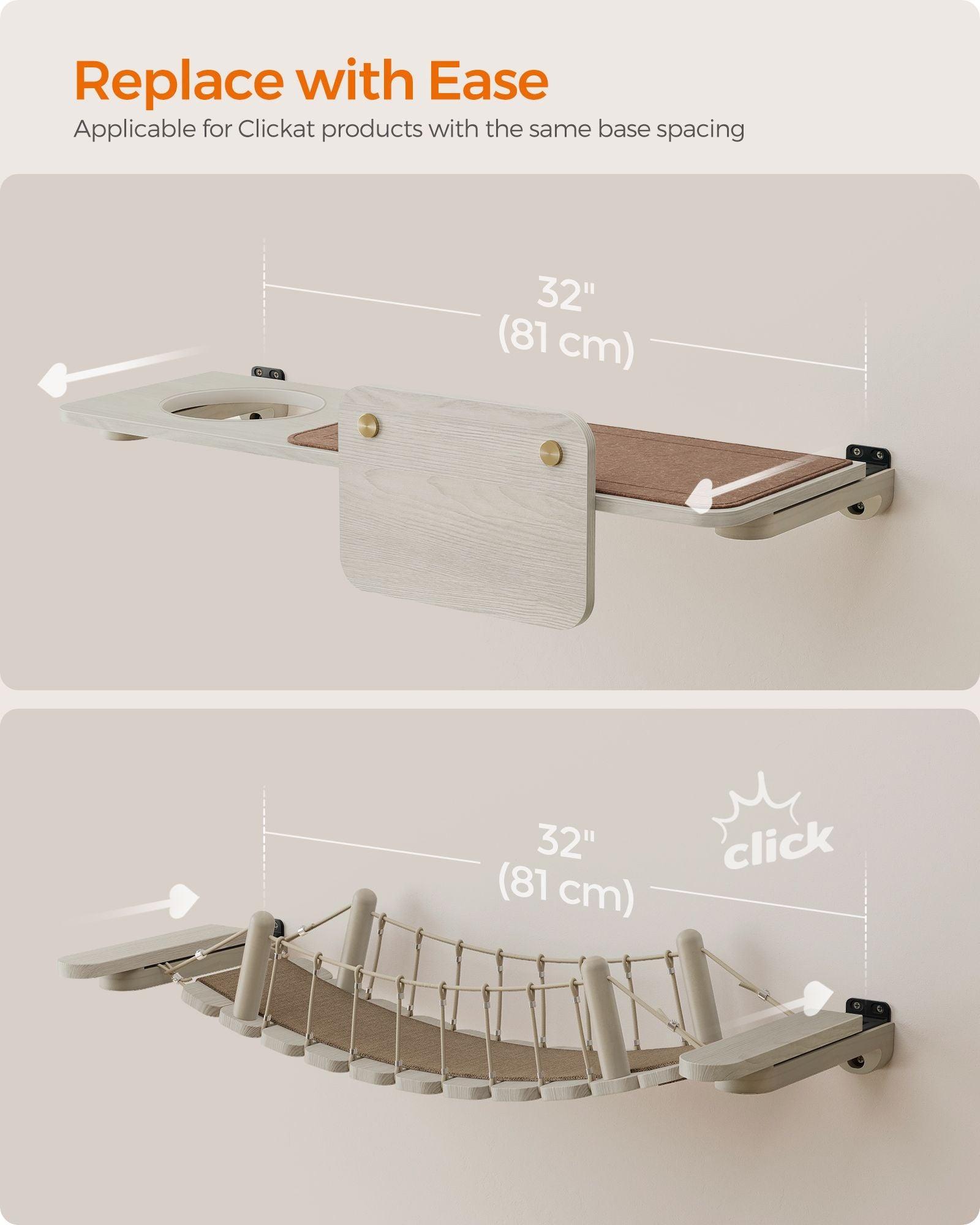 Collection - No.008 Large Cat Shelf for Wall FredCo
