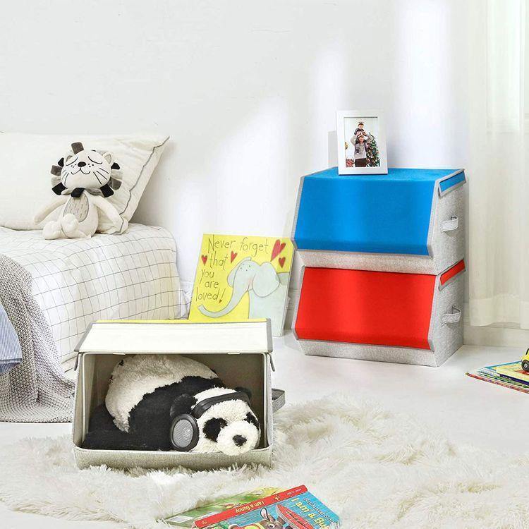 Colorful Toy Storage Boxes FredCo