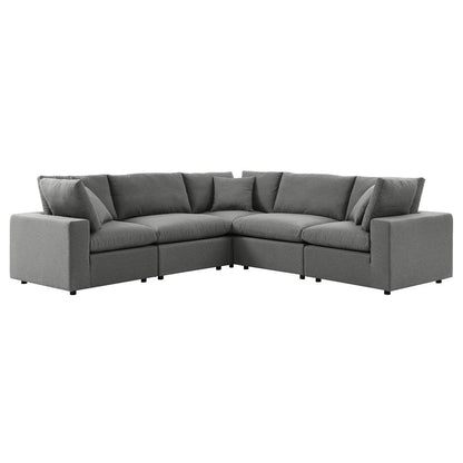 Commix 5-Piece Outdoor Patio Sectional Sofa, EEI-5589 FredCo