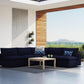 Commix 5-Piece Sunbrella Outdoor Patio Sectional Sofa, EEI-5588 FredCo