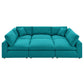 Commix Down Filled Overstuffed 6-Piece Sectional Sofa, EEI-5761 FredCo