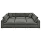 Commix Down Filled Overstuffed 6-Piece Sectional Sofa, EEI-5761 FredCo
