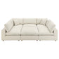 Commix Down Filled Overstuffed 6-Piece Sectional Sofa, EEI-5761 FredCo