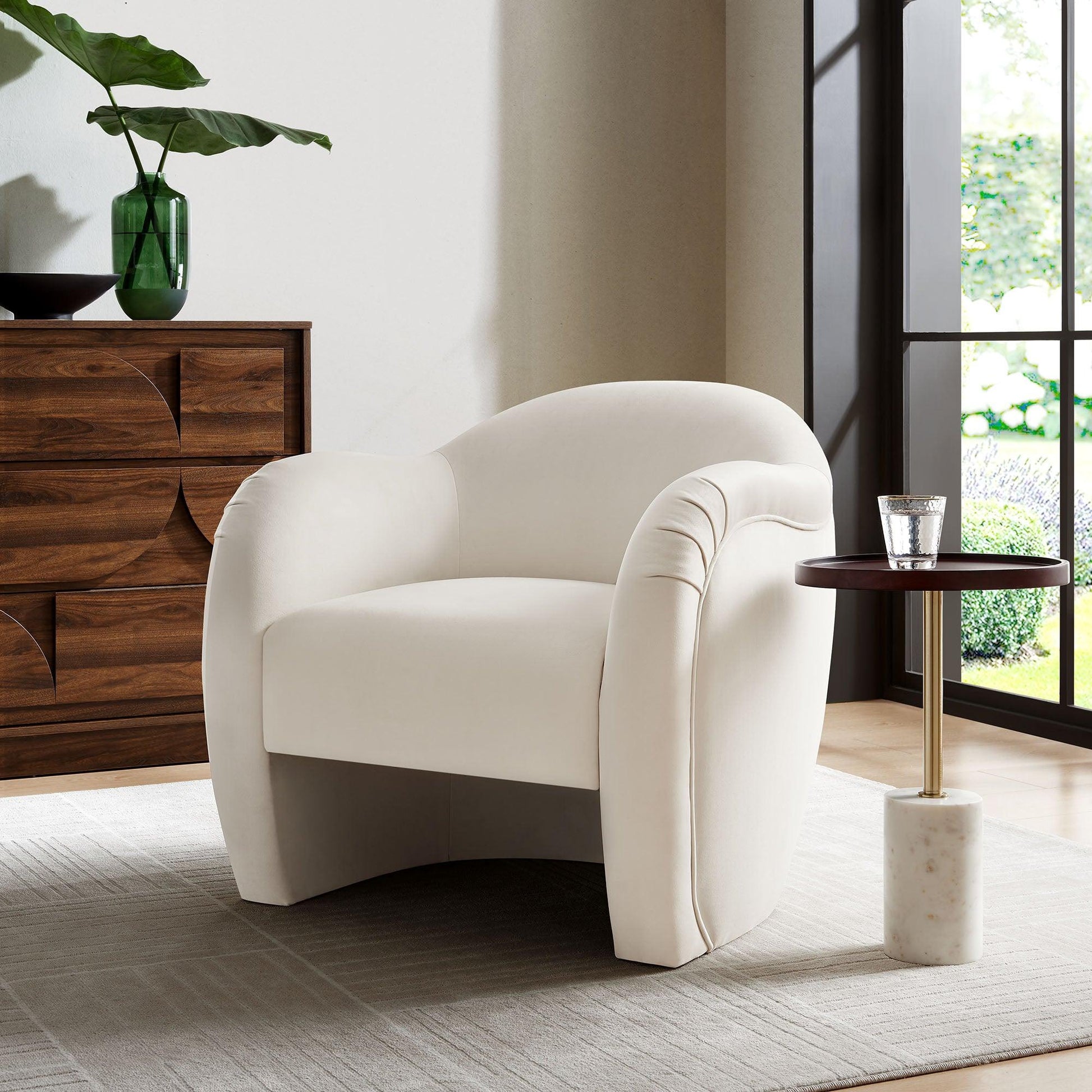 Compose Performance Velvet Accent Chair by Modway FredCo