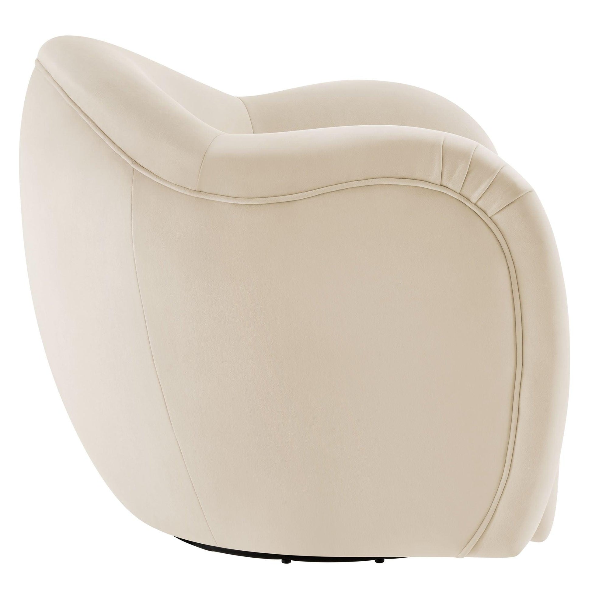 Compose Performance Velvet Swivel Armchair by Modway FredCo