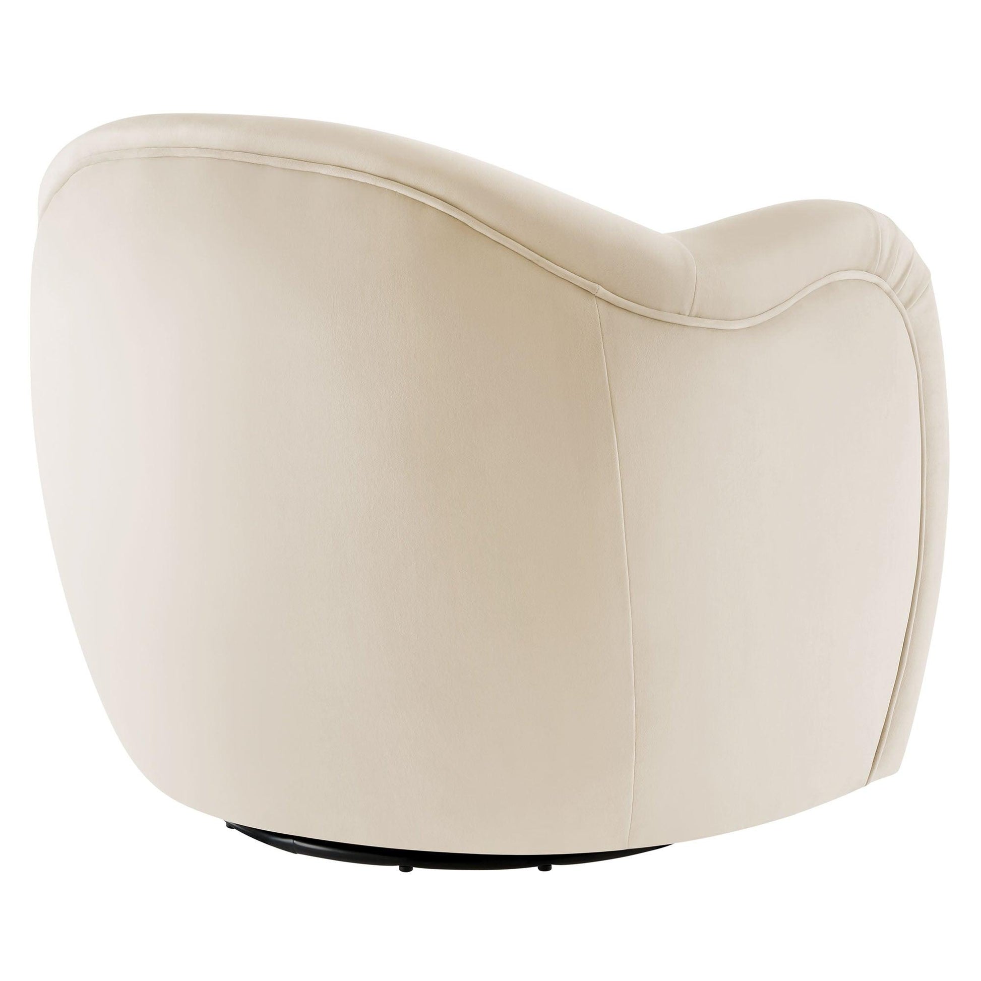 Compose Performance Velvet Swivel Armchair by Modway FredCo