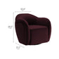 Compose Performance Velvet Swivel Armchair by Modway EEI-6959 FredCo