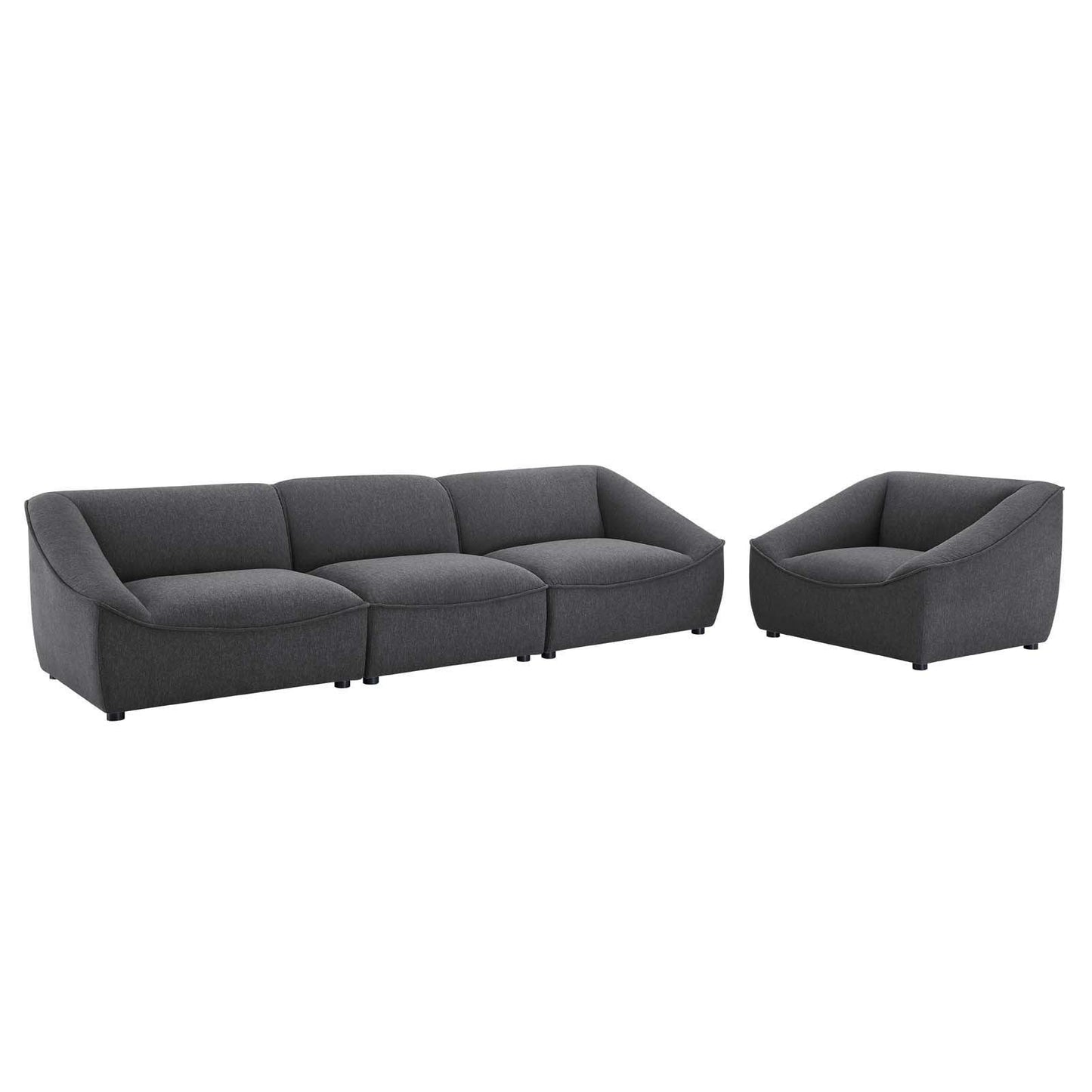 Comprise 4-Piece Living Room Set, EEI-5406 FredCo
