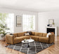 Conjure Channel Tufted Performance Velvet 5-Piece Sectional, EEI-5771 FredCo