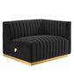 Conjure Channel Tufted Performance Velvet 5-Piece Sectional, EEI-5849 FredCo