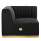 Conjure Channel Tufted Performance Velvet 5-Piece Sectional, EEI-5853 FredCo
