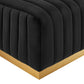 Conjure Channel Tufted Performance Velvet 5-Piece Sectional, EEI-5853 FredCo