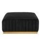 Conjure Channel Tufted Performance Velvet 6-Piece Sectional, EEI-5846 FredCo