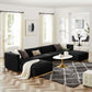 Conjure Channel Tufted Performance Velvet 6-Piece Sectional, EEI-5846 FredCo