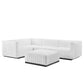 Conjure Channel Tufted Upholstered Fabric 5-Piece Sectional, EEI-5796 FredCo