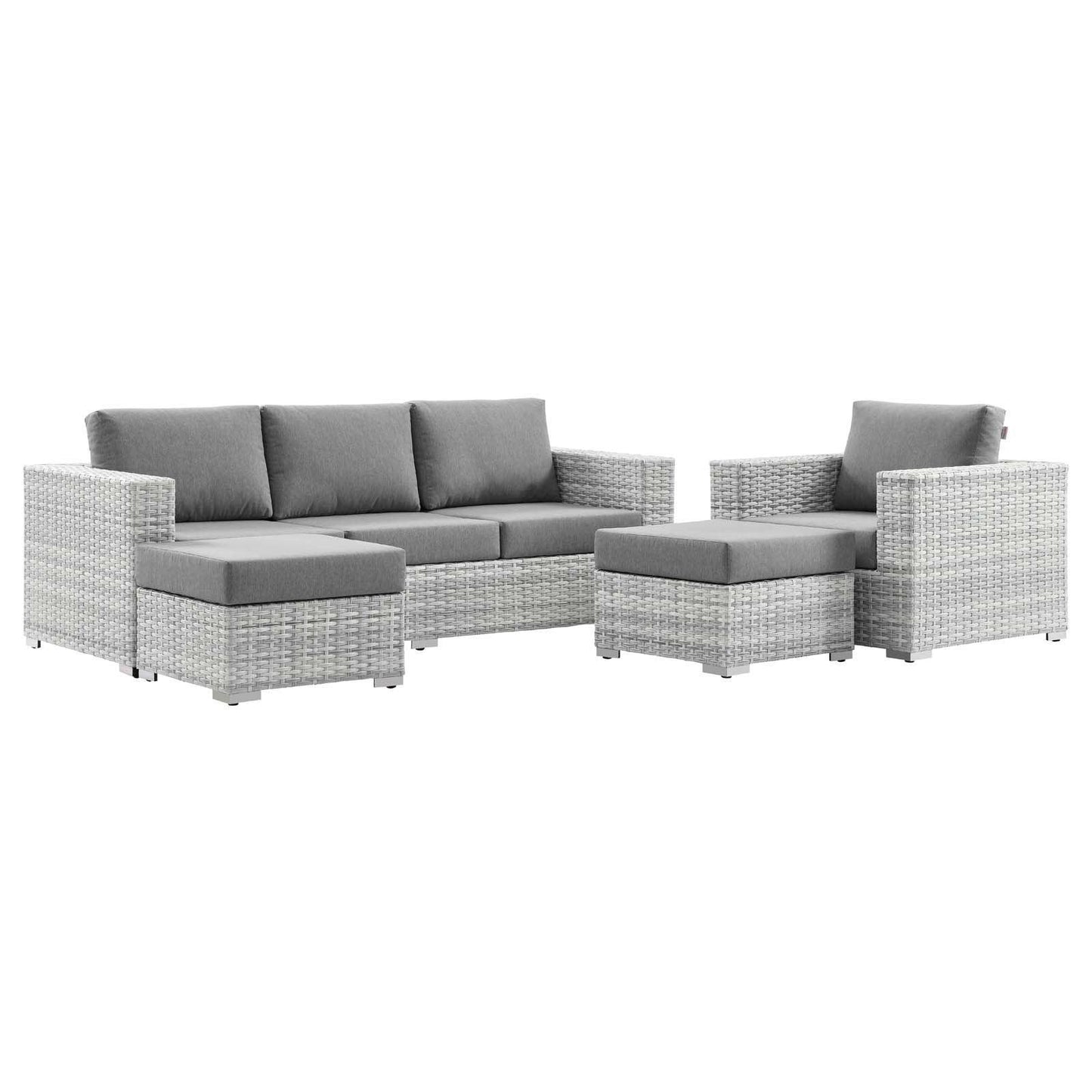 Convene 4-Piece Outdoor Patio Set, EEI-5451 FredCo