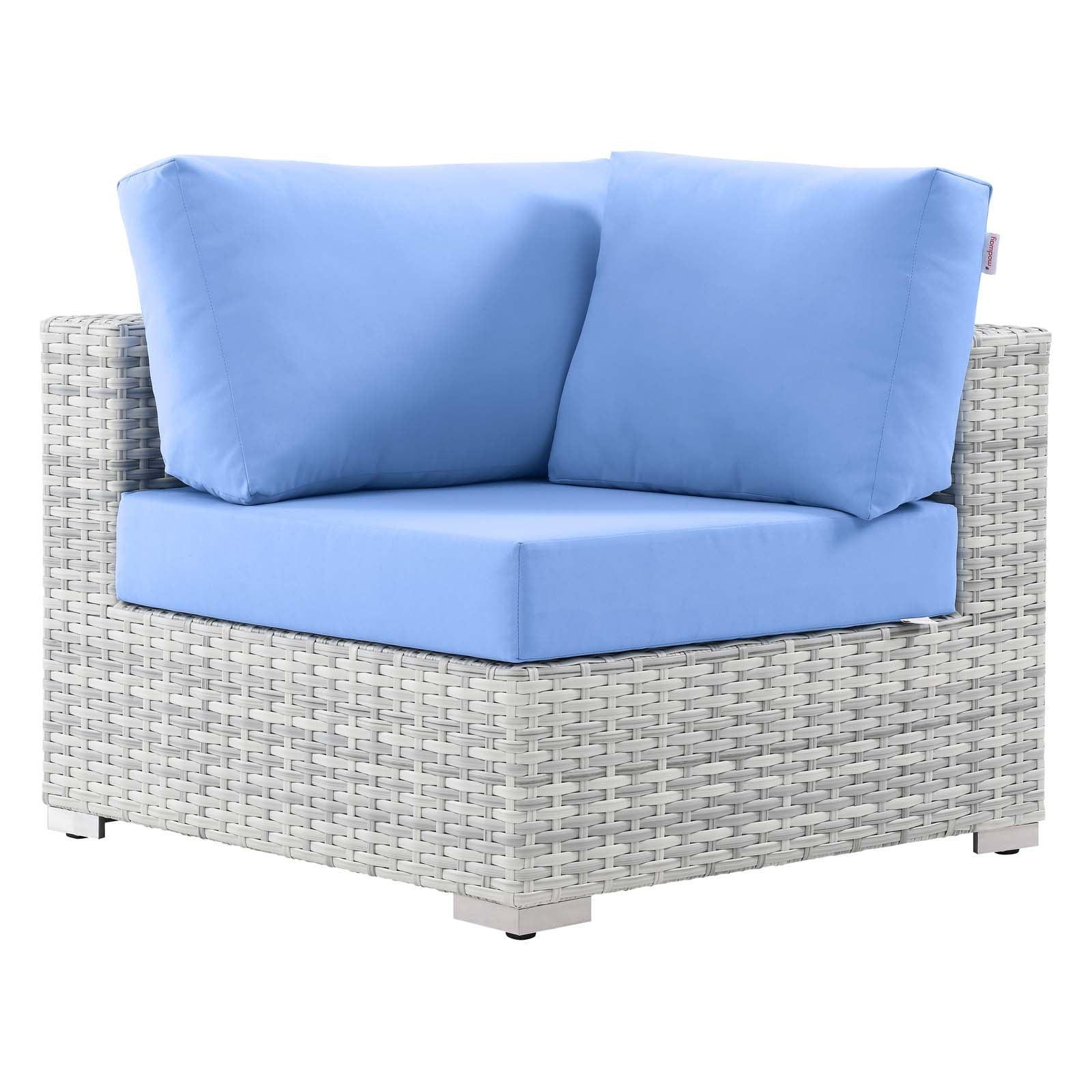 Convene 5-Piece Outdoor Patio Sectional Set, EEI-5448 FredCo