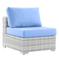 Convene 5-Piece Outdoor Patio Sectional Set, EEI-5448 FredCo