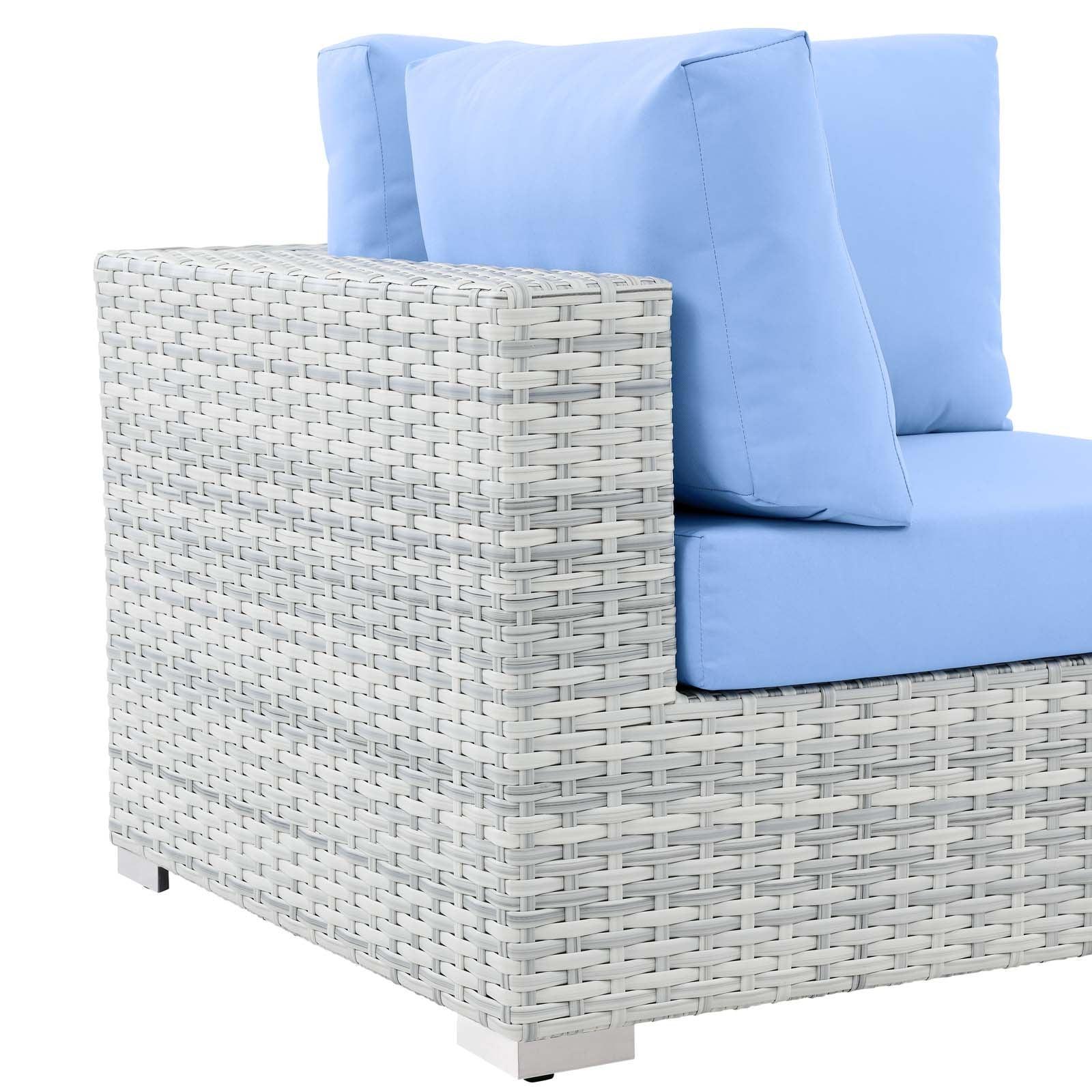 Convene 5-Piece Outdoor Patio Sectional Set, EEI-5448 FredCo