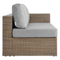 Convene Outdoor Patio Outdoor Patio 4-Piece Furniture Set, EEI-6330 FredCo