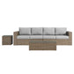 Convene Outdoor Patio Outdoor Patio 4-Piece Furniture Set, EEI-6330 FredCo