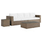 Convene Outdoor Patio Outdoor Patio 4-Piece Furniture Set, EEI-6330 FredCo