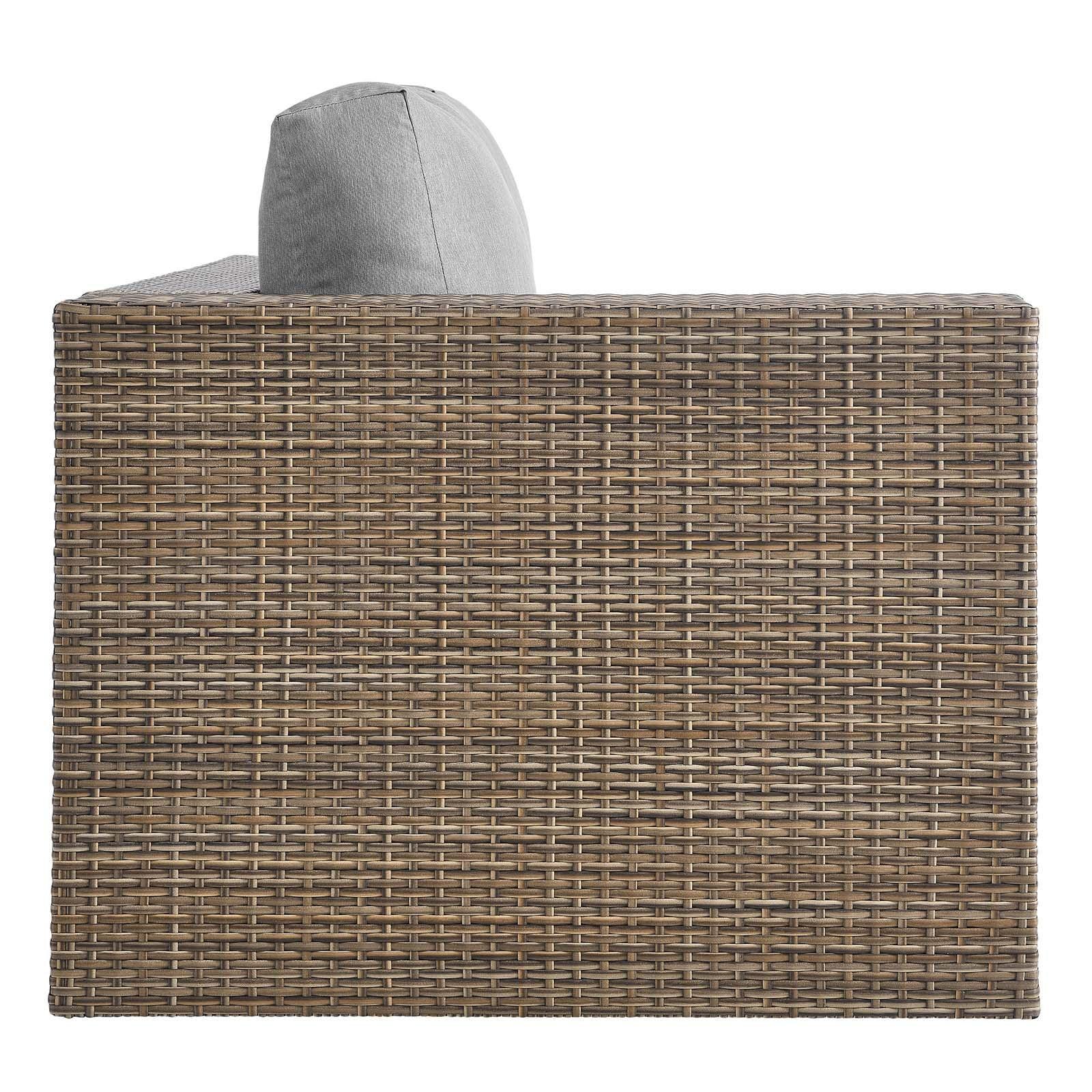 Convene Outdoor Patio Outdoor Patio 4-Piece Furniture Set, EEI-6330 FredCo