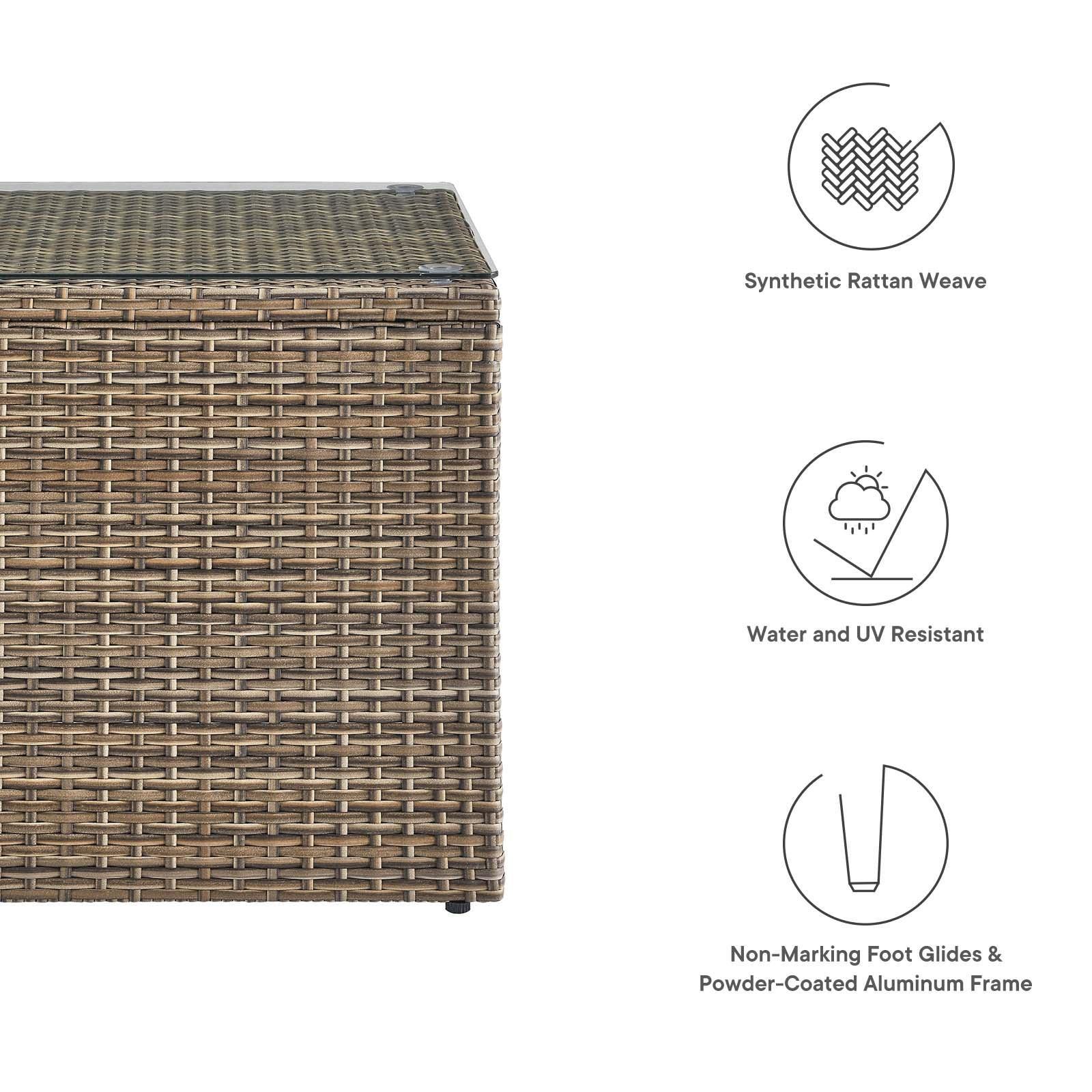 Convene Outdoor Patio Side Table, EEI-6240 FredCo
