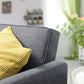 Convertible Couch Sofa Bed Grey FredCo