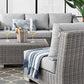 Conway 5-Piece Outdoor Patio Wicker Rattan Furniture Set, EEI-5097 FredCo