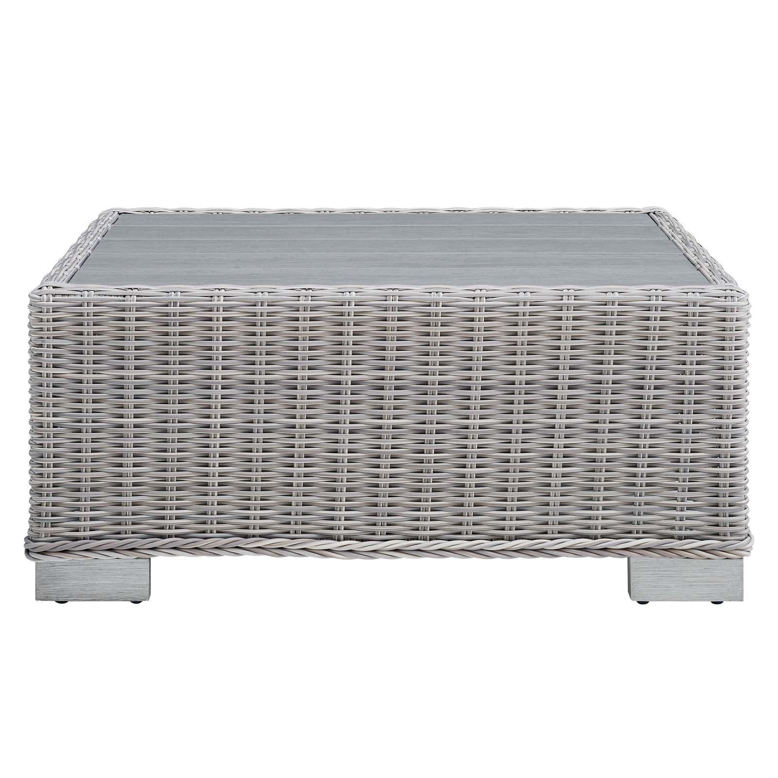 Conway 5-Piece Outdoor Patio Wicker Rattan Furniture Set, EEI-5097 FredCo
