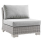 Conway Outdoor Patio Wicker Rattan 6-Piece Sectional Sofa Furniture Set, EEI-5099 FredCo