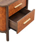 Coralie 2-Drawer Curved Vegan Leather Nightstand by Modway MOD-7237 FredCo