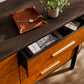 Coralie Curved 6-Drawer Vegan Leather Oval Dresser by Modway MOD-7228 FredCo