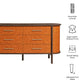 Coralie Curved 6-Drawer Vegan Leather Oval Dresser by Modway MOD-7228 FredCo