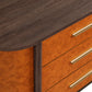 Coralie Curved 6-Drawer Vegan Leather Oval Dresser by Modway MOD-7228 FredCo