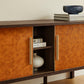 Coralie Curved 71" Vegan Leather Oval TV Stand by Modway EEI-7372 FredCo