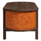 Coralie Curved Vegan Leather Oval Coffee Table by Modway EEI-7371 FredCo